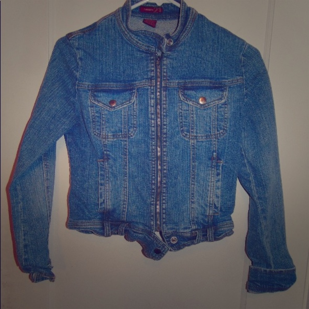 Light blue denim jacket
